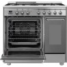 Piano de cuisson SMEG 90 cm 2 fours Pyrolyse Mixte