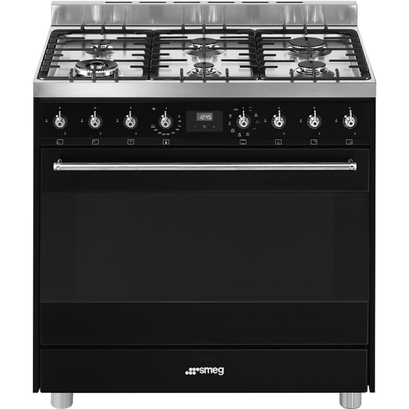 Piano de cuisson SMEG 90 cm Mixte C9GMN9-1