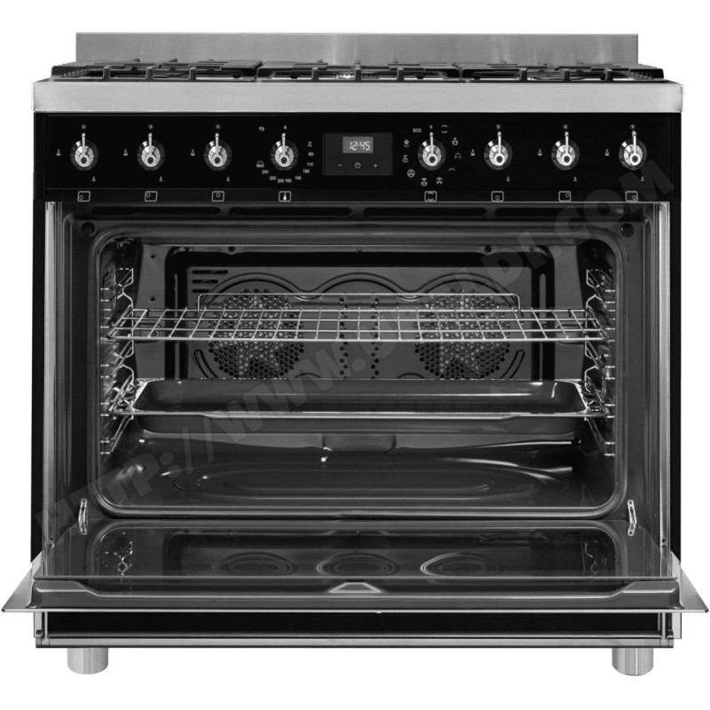 Piano de cuisson SMEG 90 cm Mixte C9GMN9-1