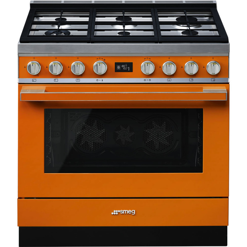 Piano de cuisson Smeg CPF9GP 90cm mixte Pyrolyse