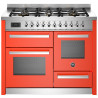 Piano de cuisson BERTAZZONI Professional 110 cm 3 fours Mixte
