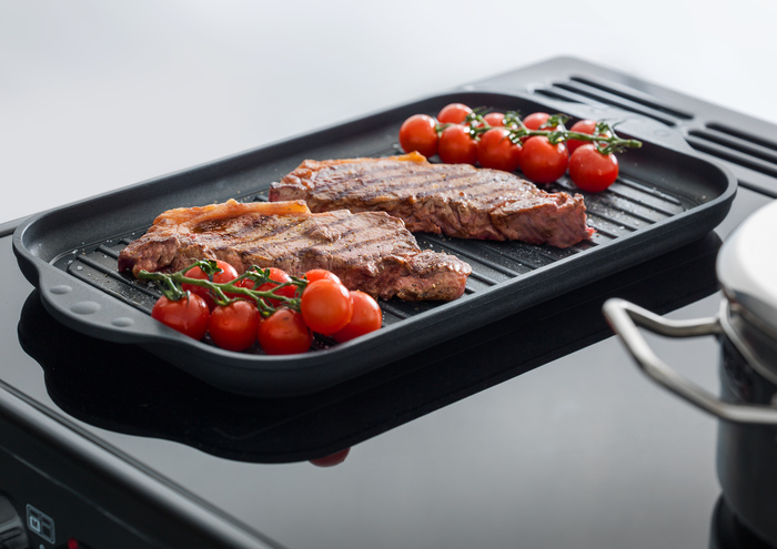 Planche induction piano de cuisson falcon